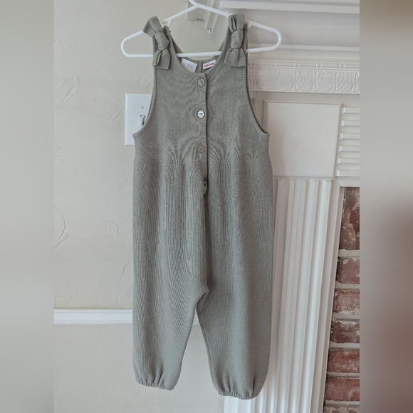 Zara | Knit Romper with Bows - Picture 4 of 5